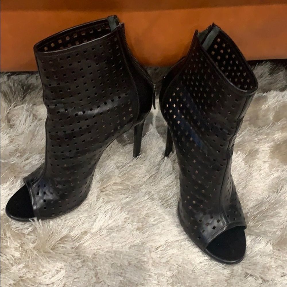 Barbara bui cage peep toe bootie